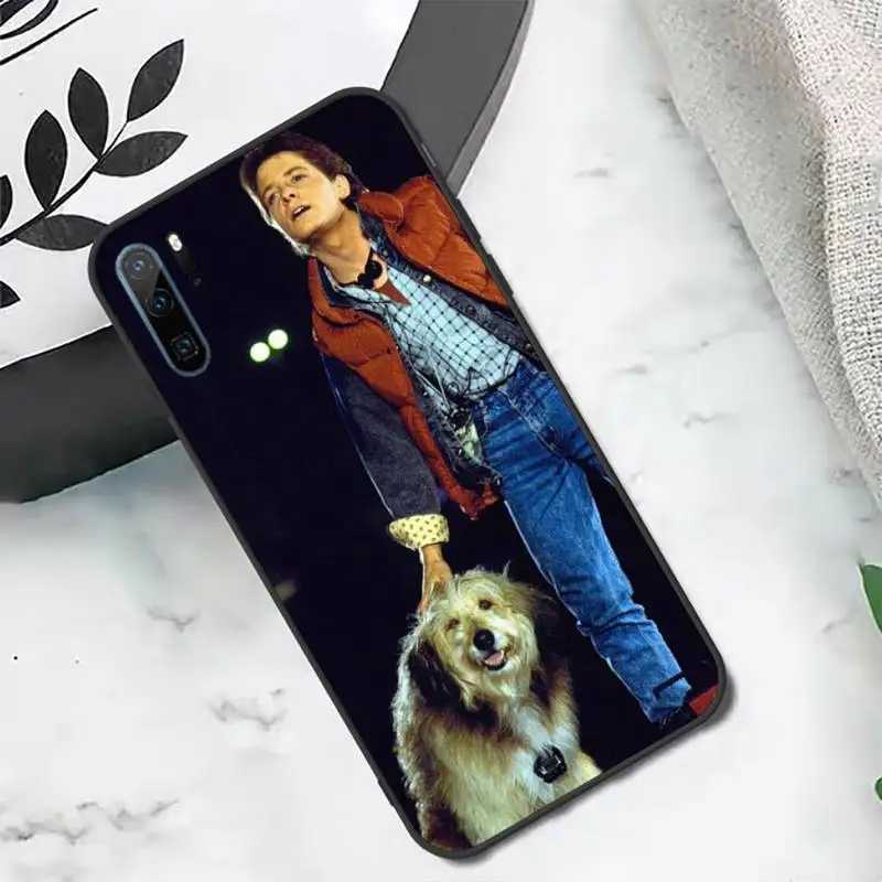 

Back To The Future Phone Case For Huawei P20 P30 P40 lite Pro P Smart 2019 Mate 10 20 Lite Pro Nova 5t