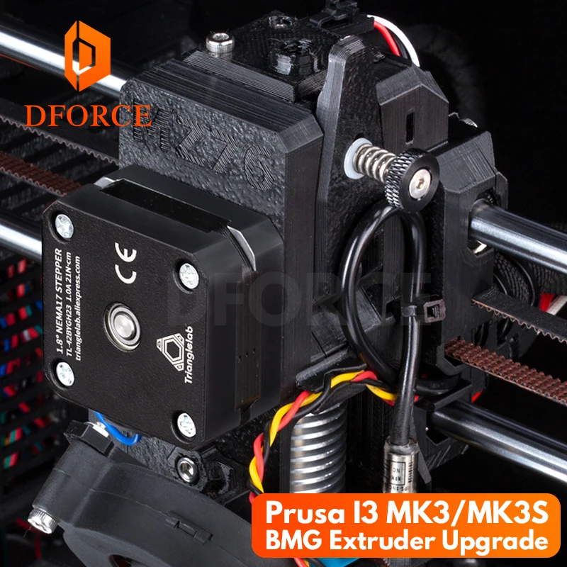 DFORCE Prusa I3 MK3/MK3S Обновление качества печати программа экструдера BMG экструзии 3D