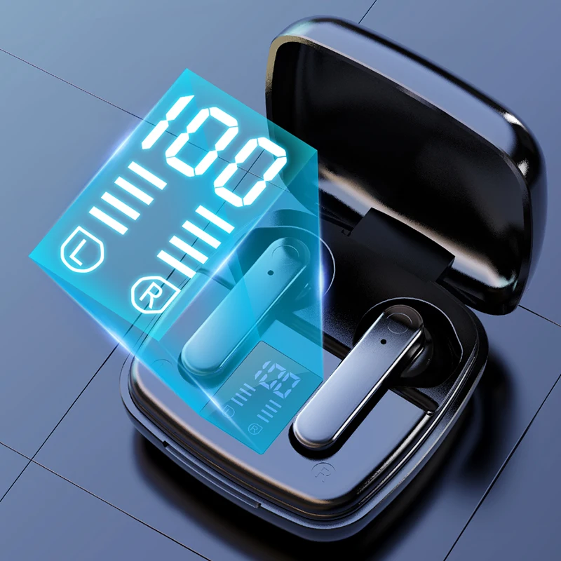 

TWS-стереонаушники с поддержкой Bluetooth 5,1 и зарядным футляром на 3500 мА · ч