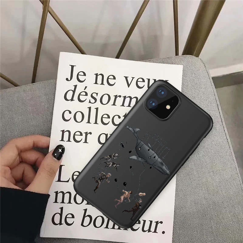 Мягкий силиконовый чехол для телефона из ТПУ для iPhone 11 PRO MAX X XR XS MAX 6 6S 7 8 Plus