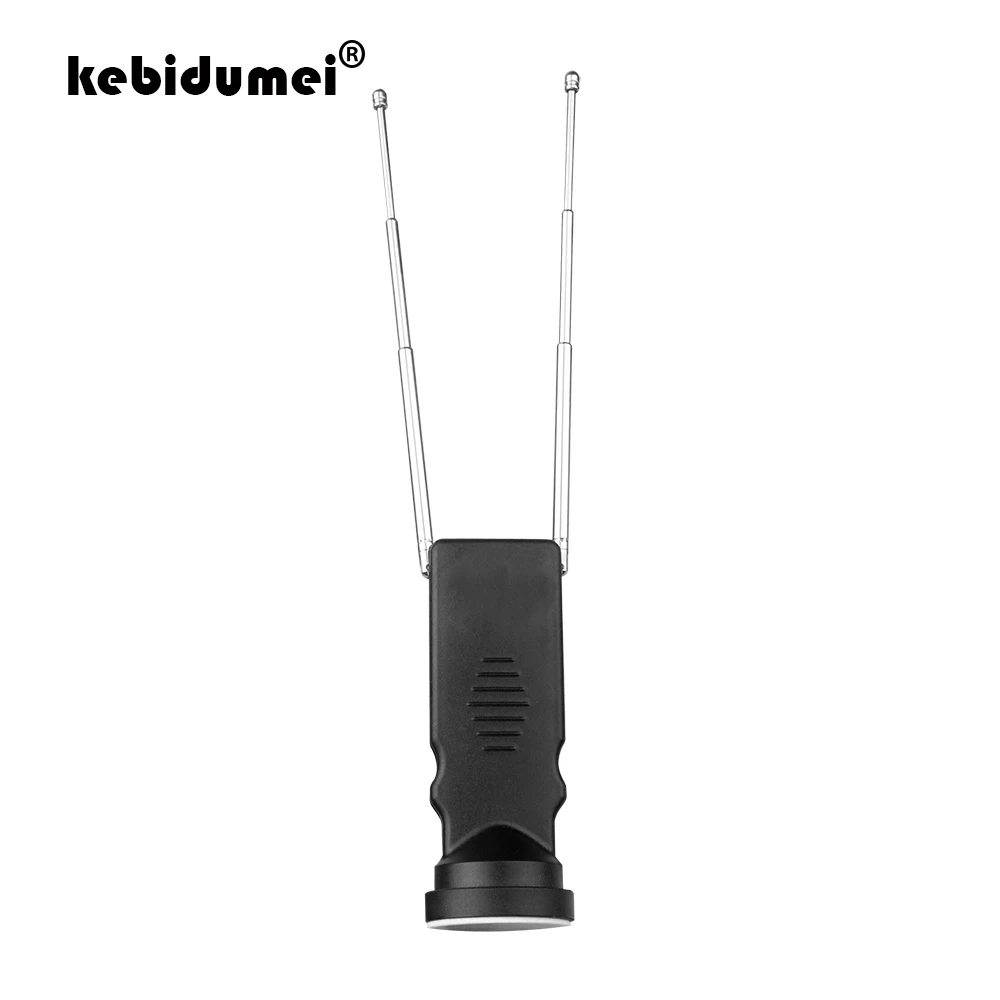 Комнатная цифровая ТВ-антенна 2,5 дБ для ТВ-тюнера/цифрового телевидения/DAB-радио с двойной выдвижной антенной, приемником сигнала