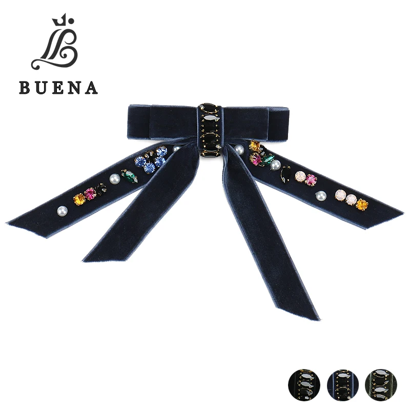 Женская бархатная повязка на голову в стиле барокко |