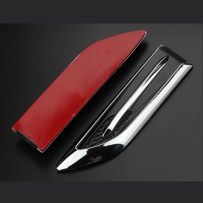 Хромированная накладка из АБС пластика светлая боковая эмблема украшение