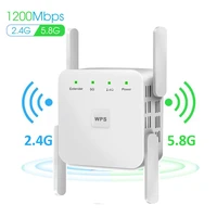 wireless wifi repeater extender 2 4g 5g wi fi booster 3001200mbps amplifier large router range signal repeator ac ultraboost