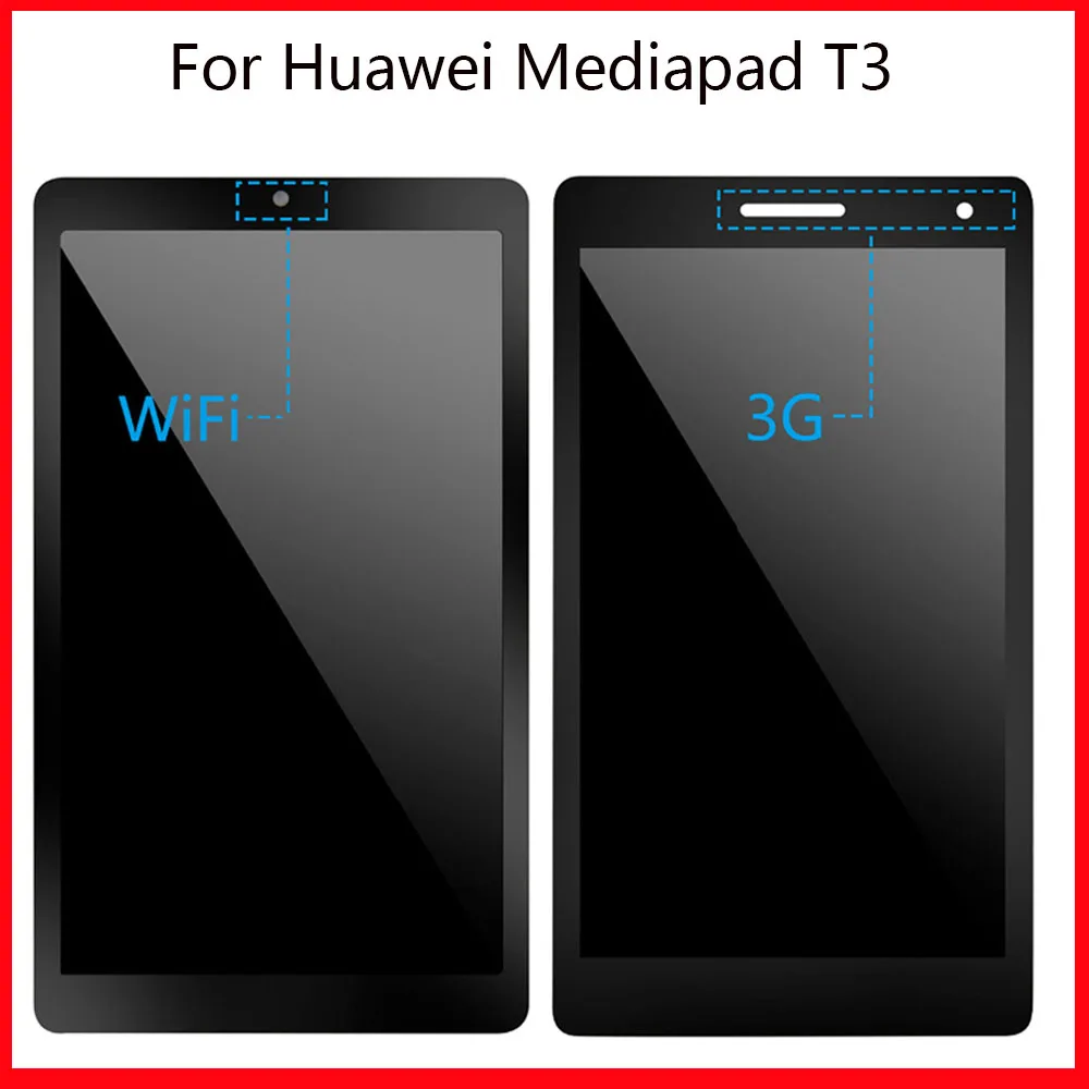 ЖК дисплей для Huawei Mediapad T3 7 0 сенсорный экран с дигитайзером в сборе 3G Wifi|Сенсорные