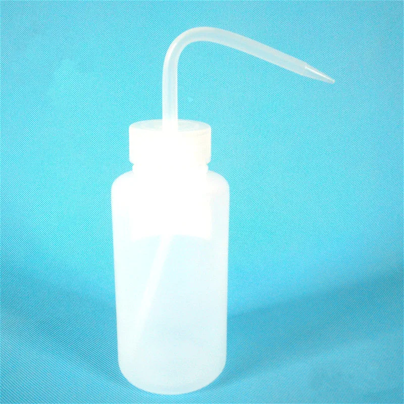 Пластиковая бутылка для мытья 500 мл лабораторная LDPE татуировок высокого качества