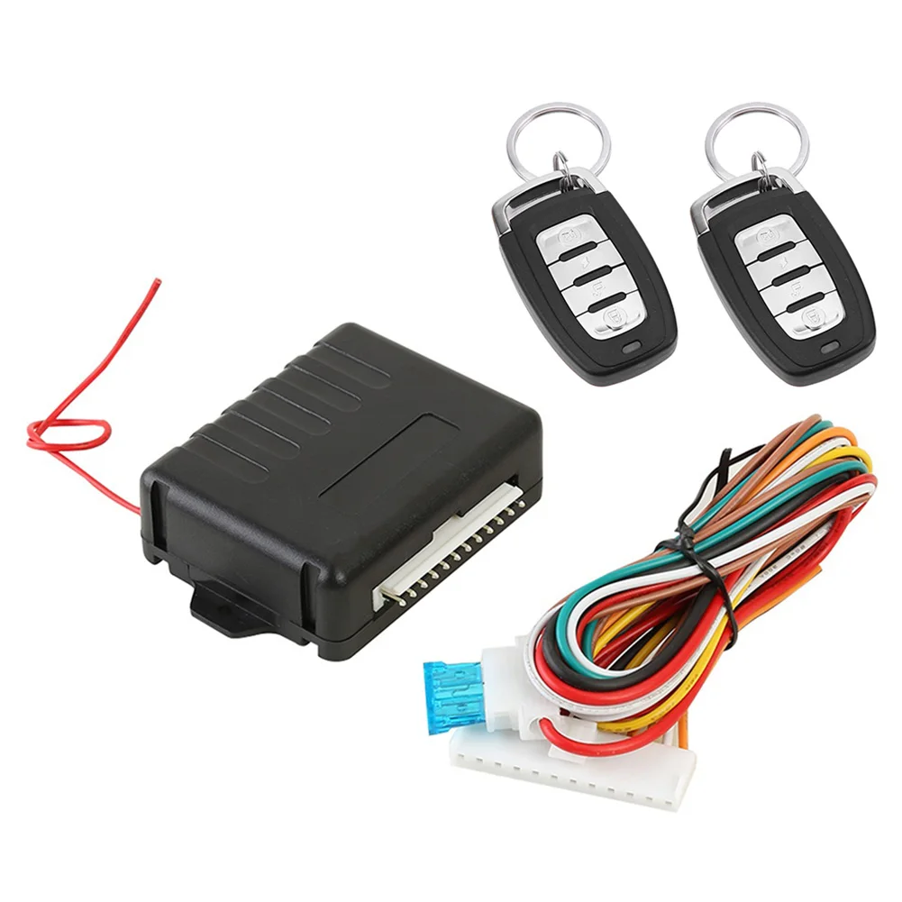 

Car Remote Central Door Lock Kit Auto Remote Central Kit Door Lock Keyless Entry Universal Car Alarm System 410/T208