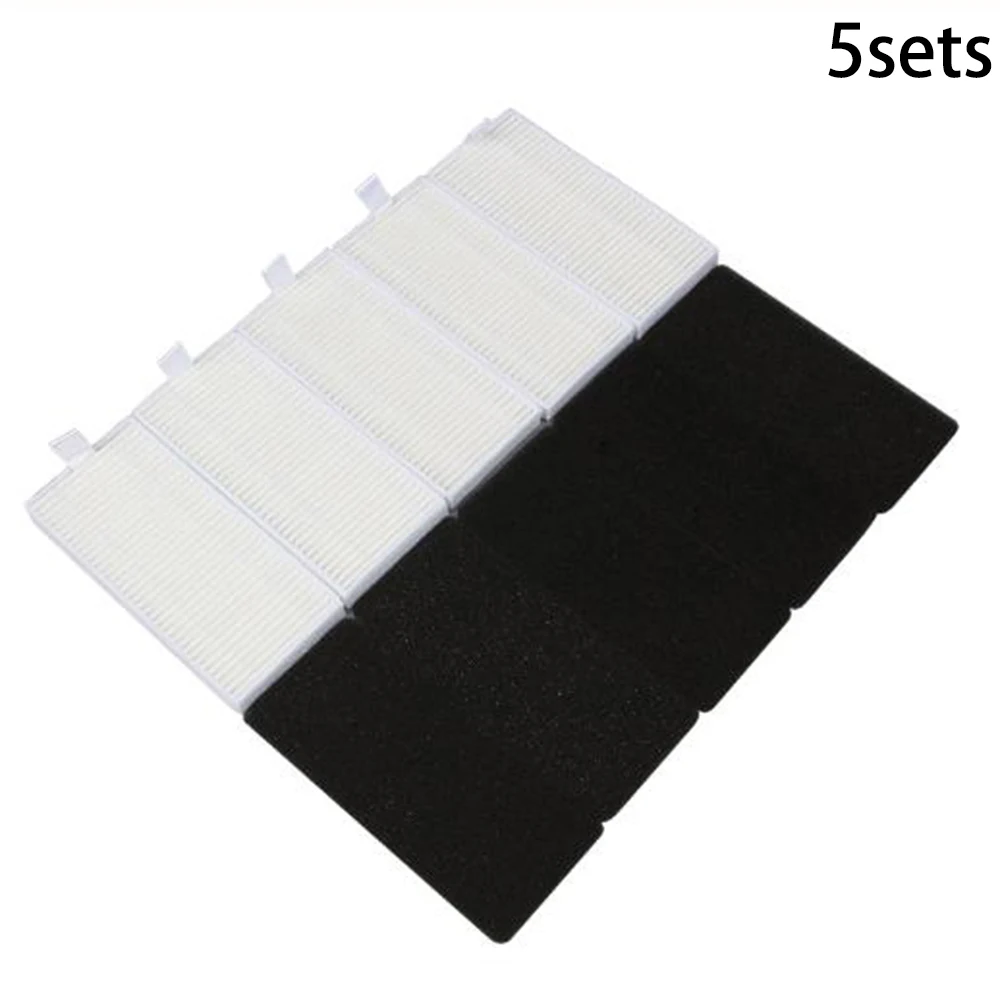 

5 Sets Filter Sponge For IKOHS NETBOT S15 Robot Vacuum Cleaner Accessory Black + White Cleaning Parts