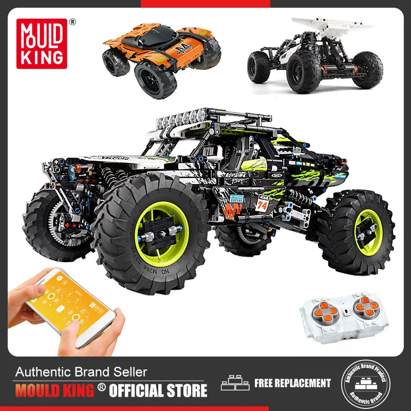 Радиоуправляемый автомобиль MOULD KING 18002 игрушки для мальчиков строительные блоки