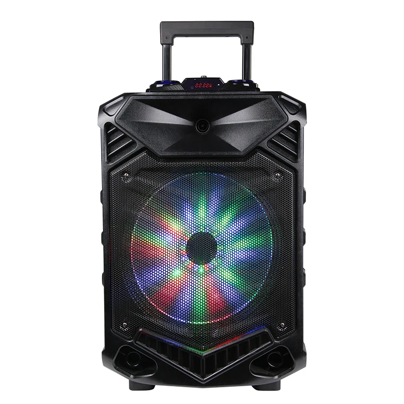 

Powerful Speaker System DJ Light Speakers with High Power Column Woofer Portable Karaoke Speaker with Microphone