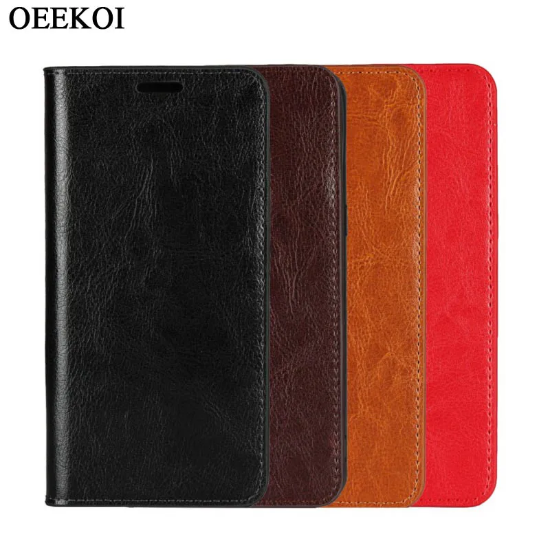 OEEKOI Crazy Horse кожаный чехол-книжка с кошельком из натуральной кожи чехол для Nokia 7,2/4,2/3,2/2,2/2,1/5,1/3,1/X6/7 Plus