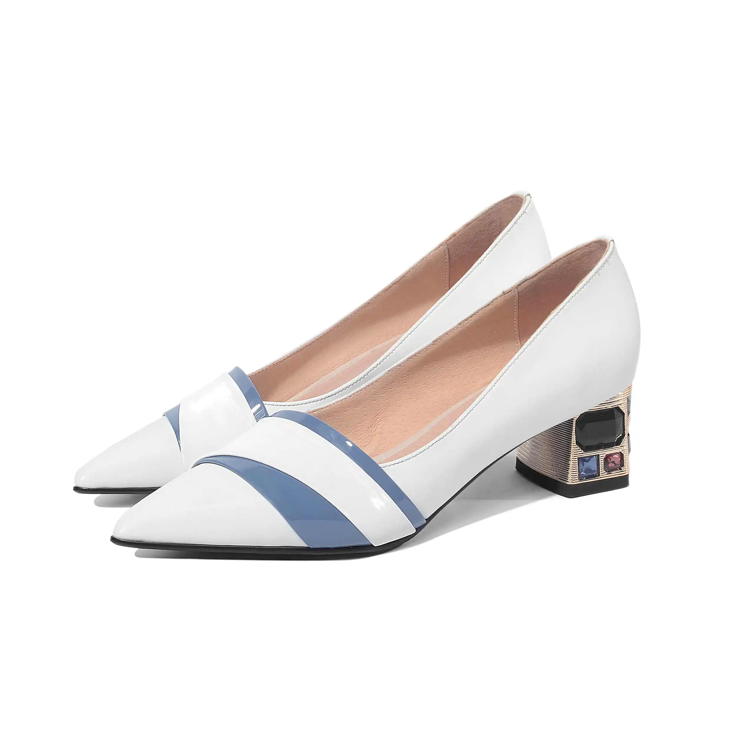 Krazing pot/Аксессуары для путешествий из натуральной кожи с острым носком и