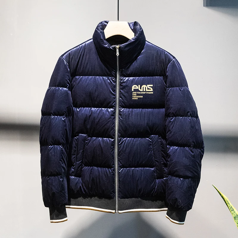 

Mens Down Winter Jacket Men 2020 New Korean Casual Warm Waterproof Jacket Windbreaker White Goose Down Jackets For Men