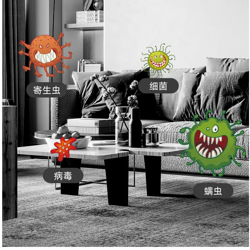 

WIFI germicidal disinfection table lamp AI smart home 38W ozone / ozone-free regular UV disinfection and sterilization lamp