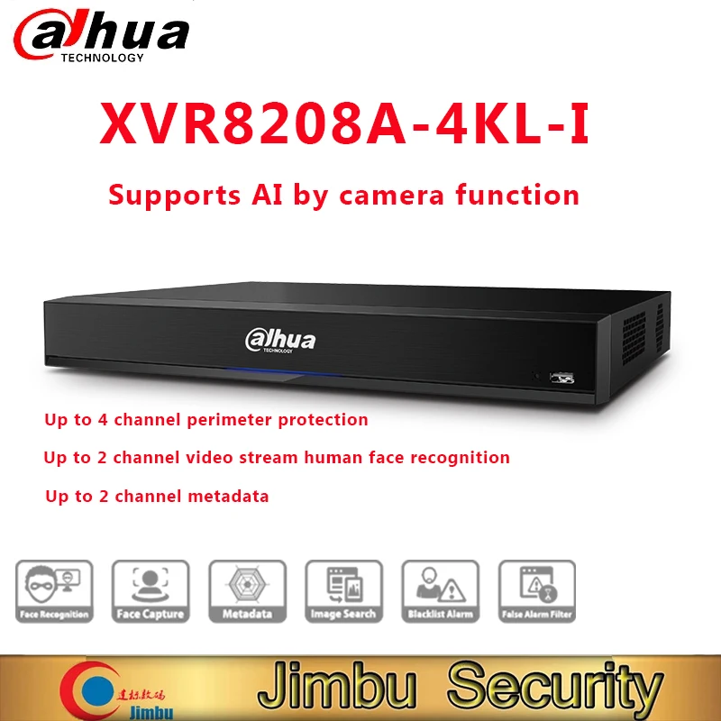

Dahua XVR XVR8208A-4KL-I 8 Channel Penta-brid 4K 1U Digital Video Recorder video surveillance system camera recorder Cctv system