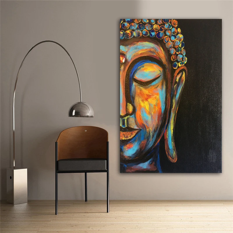RELIABLI искусство картина с Буддой печать на холсте Современное украшение для дома