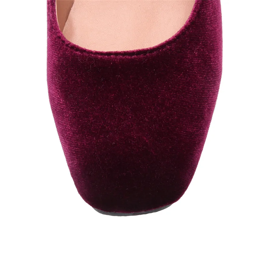 

Women Pumps Office Med High Heel Shoes 5CM Woman Stiletto Concise Lady Low High Heels Party Footwear Small Big Size 32 - 46
