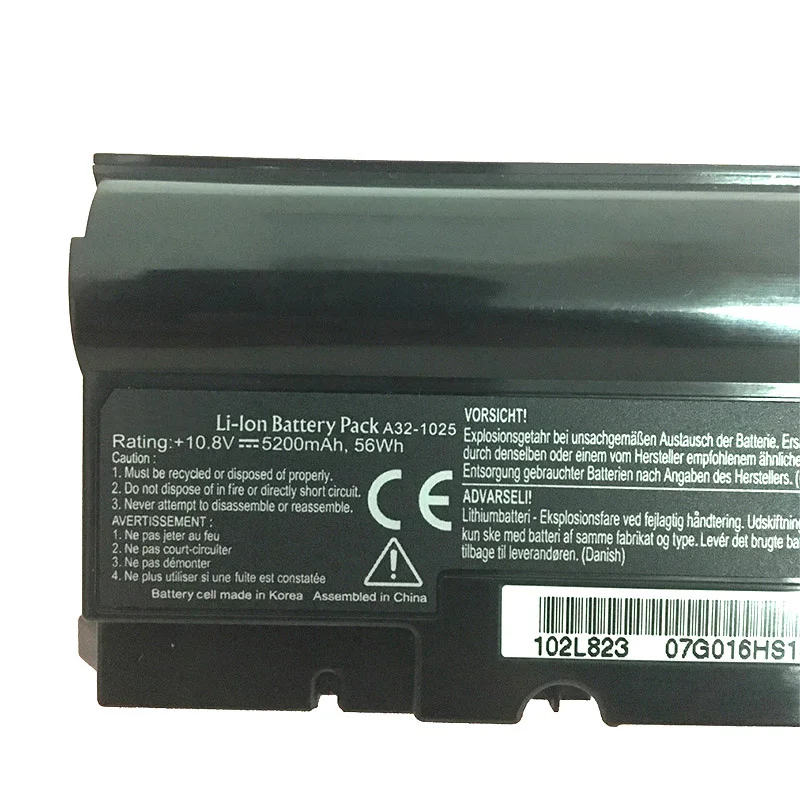 HanGreat Новый аккумулятор для ноутбука Asus A31-1025 A32-1025 Eee PC 1025 1025C 1025CE 1225 1225B 1225C R052 R052C R052CE