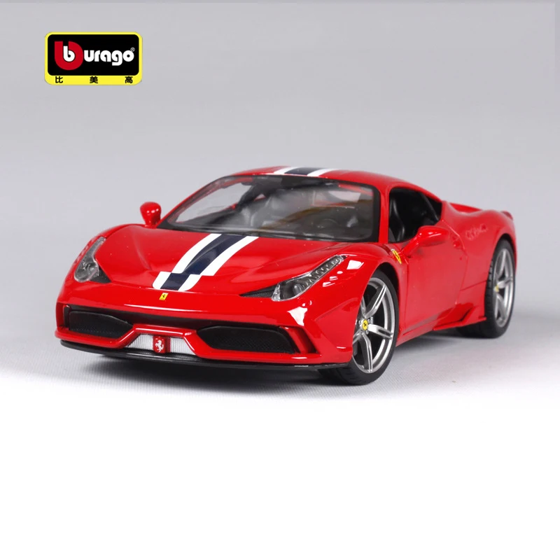 Bburago 1:18 Феррари 458 модель автомобиля 1 18 искусственными сплав оригинальные Рафа