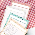 Ins 30 листов мультяшный цветной блокнот для записей B5 Kawaii блокнот дневник сделай сам обучающая бумага для записей простой стиль школьные канцелярские принадлежности
