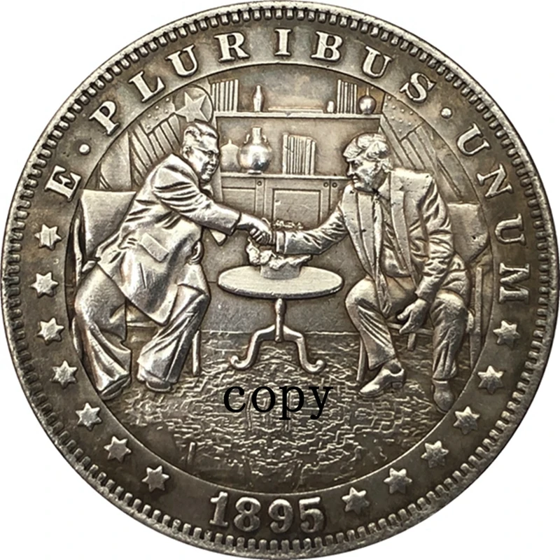 

Hobo Nickel 1895-O USA Morgan Dollar COIN COPY Type 111