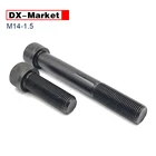 Болт с шестигранным углублением M14 * 1,5, винты с тонким шагом из легированной стали M14 класса 12,9, A001