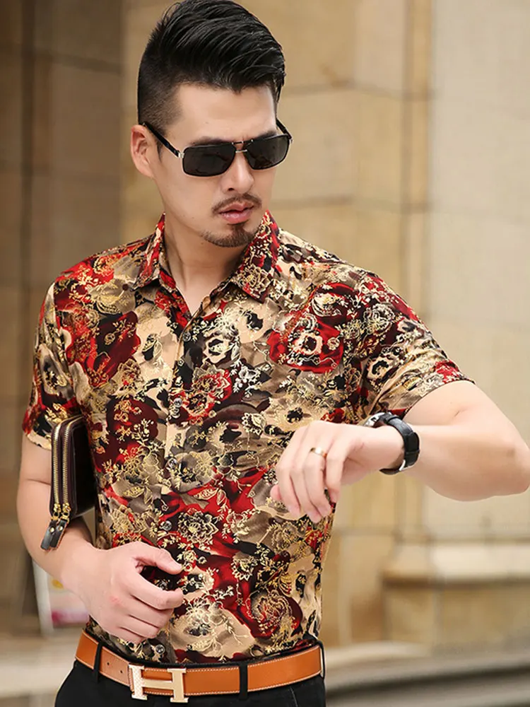 buy mens printed shirts