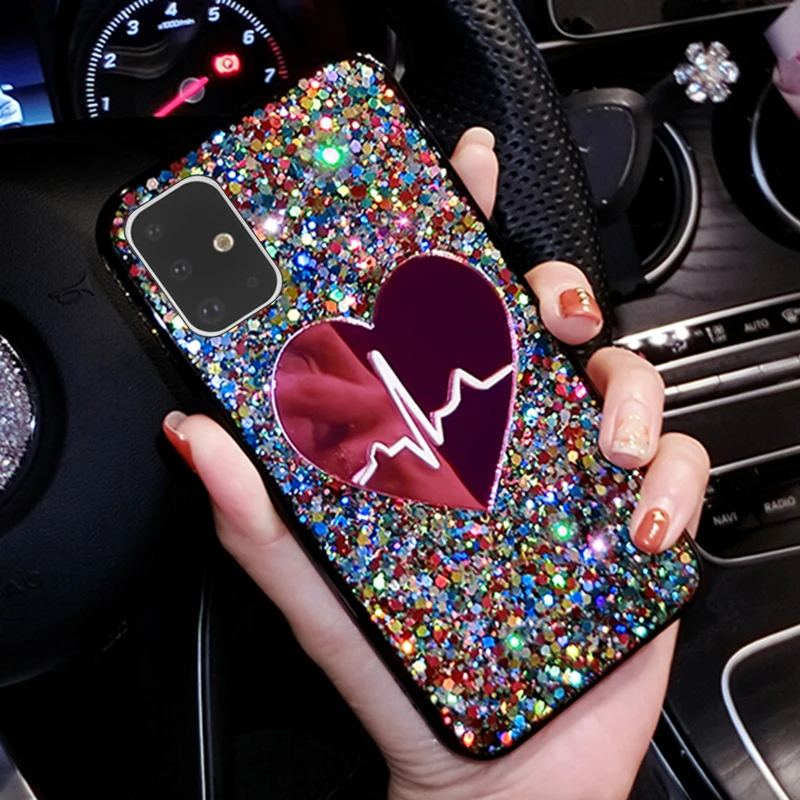 Зеркальный чехол для телефона Samsung Galaxy A50 A10 A20 A30 A40 A60 A70 A80 A10S A50S A70S A51 A71 A81 M10 M20 M30
