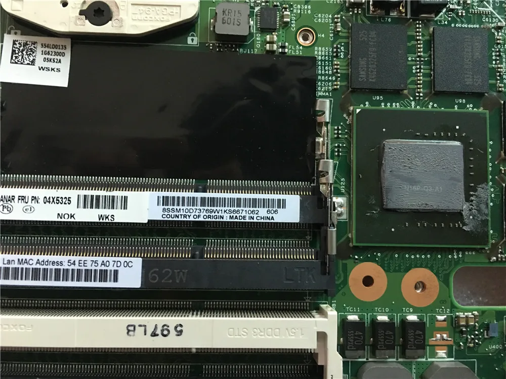 new and original laptop lenovo thinkpad w540 n15p q3 a1 motherboard k2100m 04x5325 free global shipping