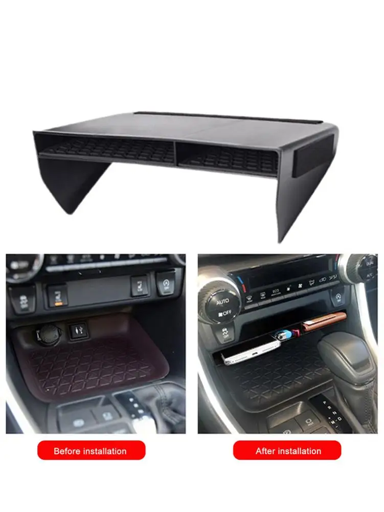 

Modified Car Central Control Insert Handle Box Storage Compartment Container Automobile Interior Storage Box For RAV4 20-21