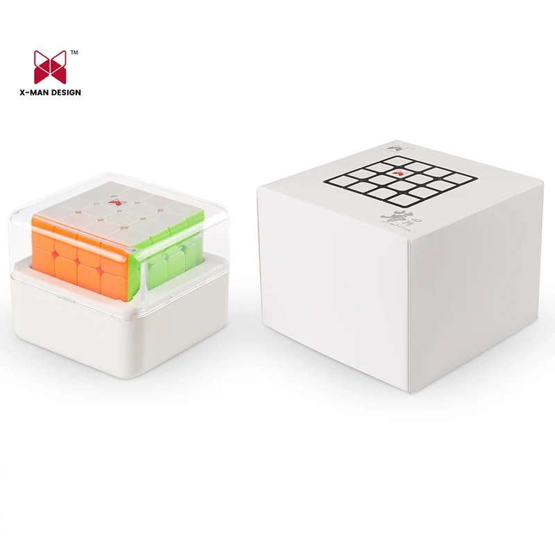 

Newest QiYi XMD Ambition 4x4 M Cube X-Man Magic Cubes Magnetic 4x4x4 Ambition Puzzles Magico Cubos Speed Cube Kids Gifts