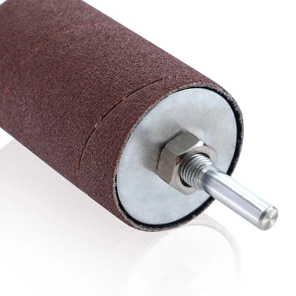 

Drum Sander Kit Sandpaper Long Short Drill Sanding Drum With Spindle Grit 80 120 Sander Sleeves for Woodworking Metalworking