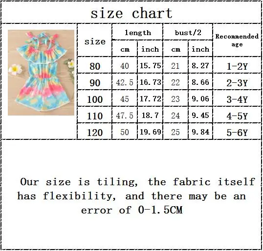 

Kids Girls Summer Clothes colorful Romper Tassel Bow Knot Toddler Infant Baby Clothing Outfit Jumpsuit Girl 1-6Y