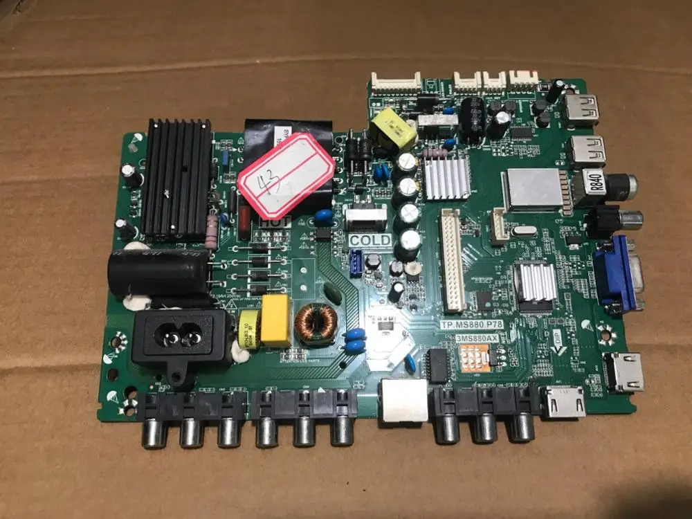 

43E10 motherboard TP.MS880.P78 3MS880AX with screen LVF430D CSD0E1