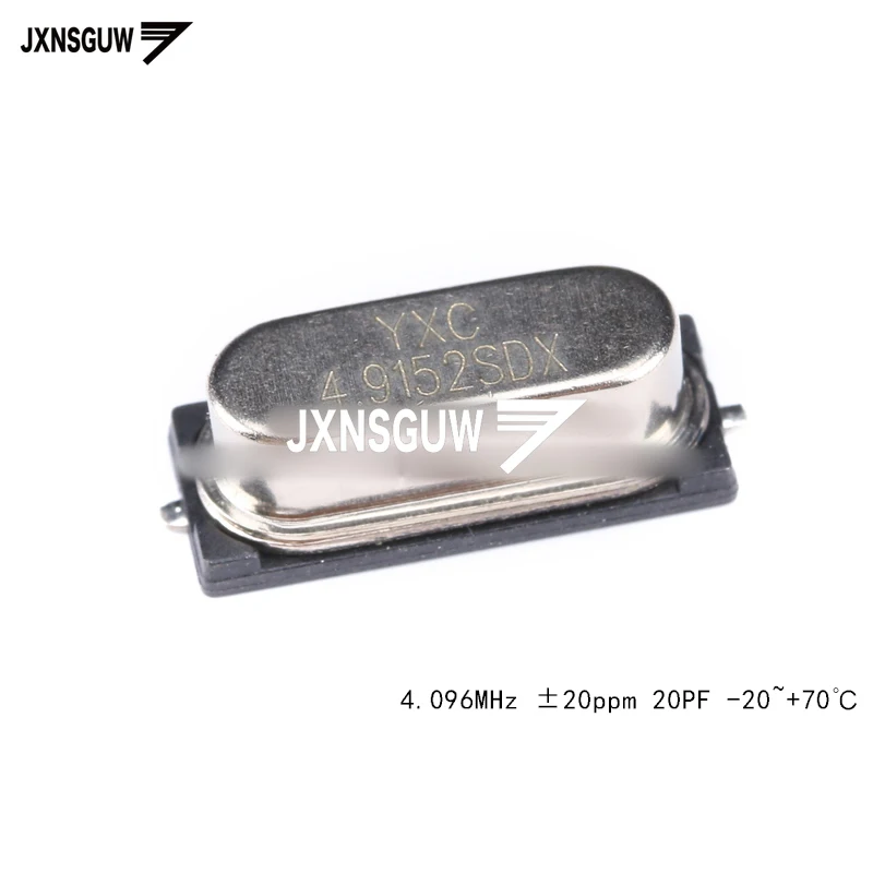 

10PCS SMD passive crystal oscillator/HC-49SMD 4.9152MHz 20ppm 20PF X49SM49152MSD2SC