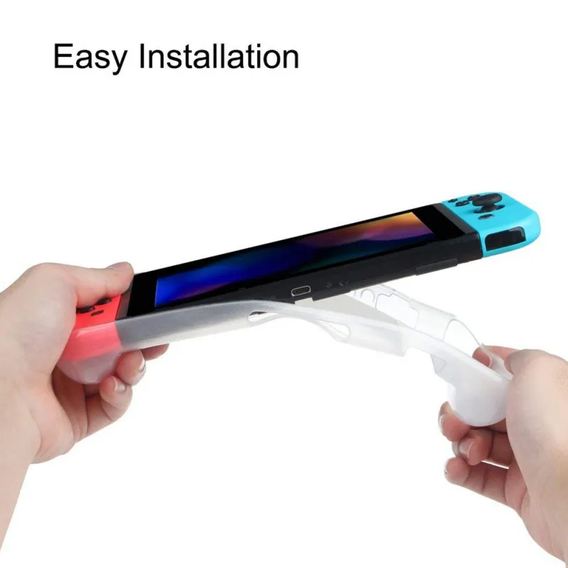 Protective Case For Switch Lite Clear Soft Anti-scratch Silicone Gamepad Shell Cover | Электроника