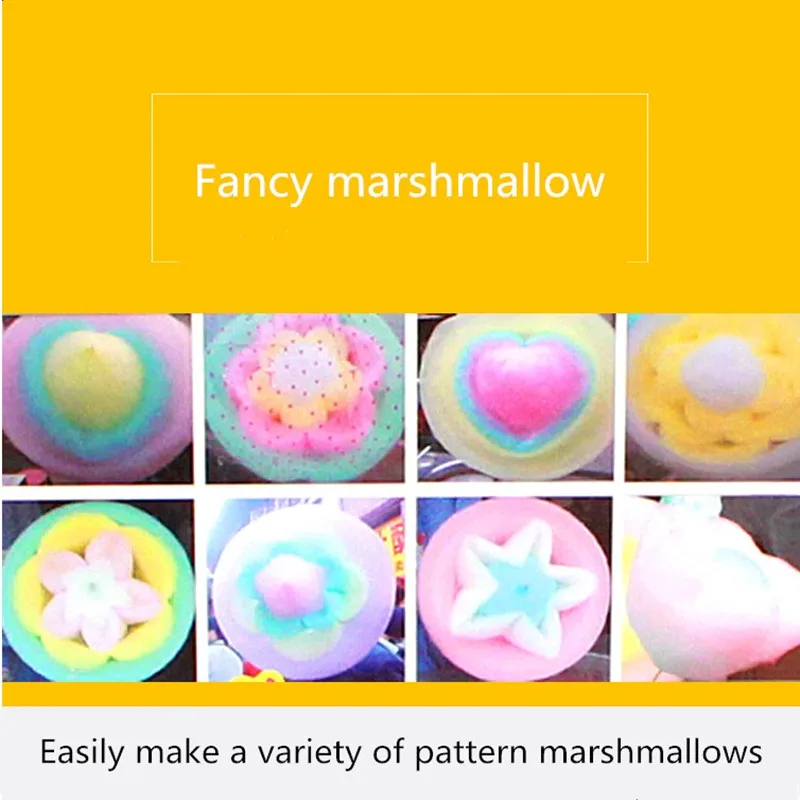 Cotton Candy Machine Business Fully Automatic Electric Heating Colored Fancy Brushed Marshmallow | Бытовая техника