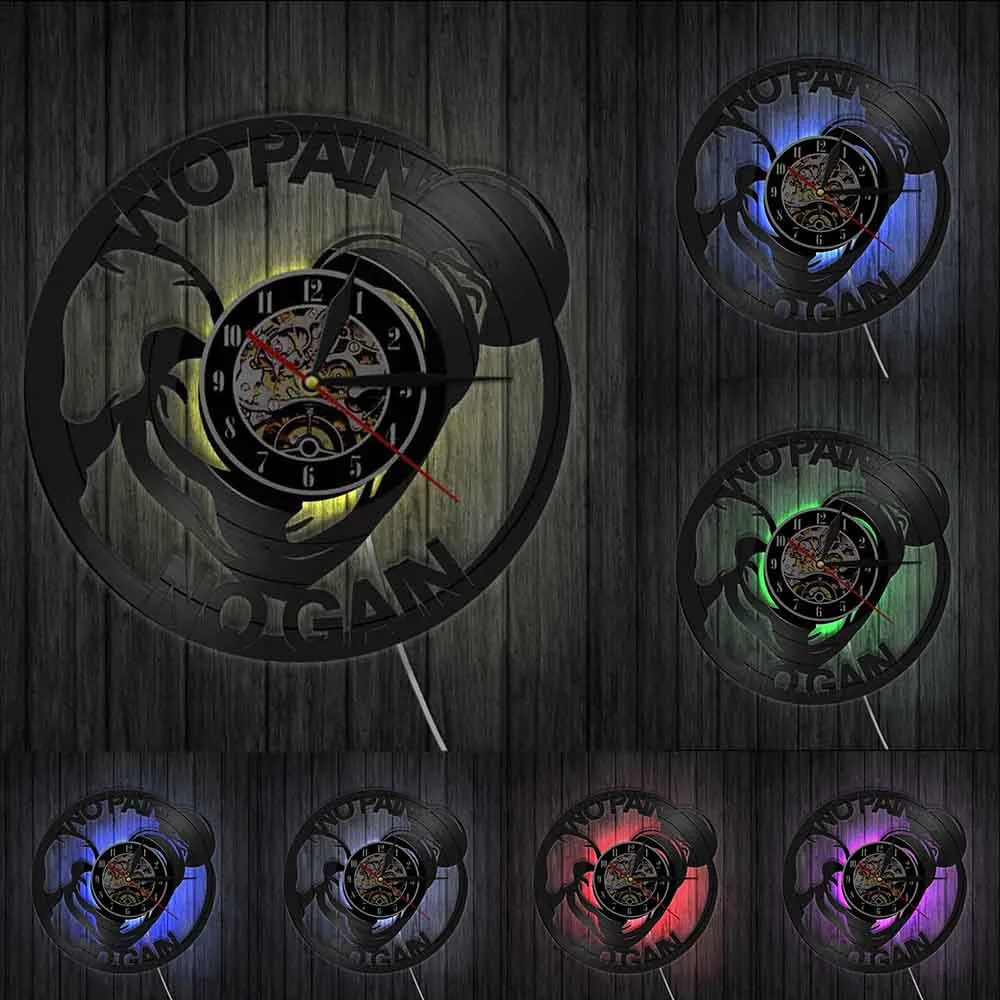 Настенные часы с виниловой пластиной в стиле ретро | Дом и сад