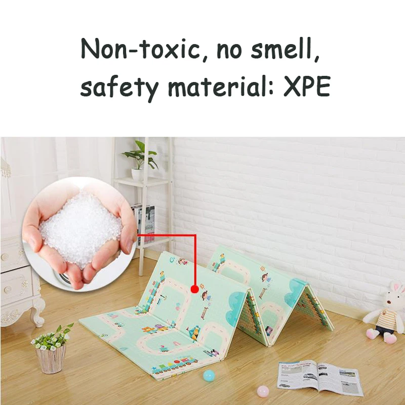 Складной детский игровой коврик Xpe Puzzle, детский коврик, утолщенный детский коврик для ползания, складной коврик, Детский ковер, комбинированный коврик для лазания