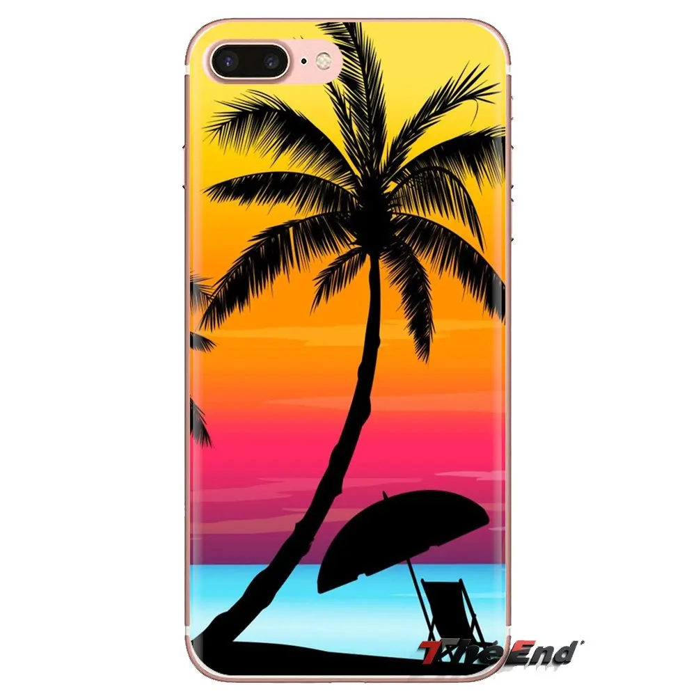 Накладные Цвет кокосового ореха в гавайском стиле с изображением пальм для Xiaomi