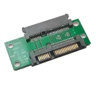 Переходник SATA 22pin 7 + 15 штекер-гнездо, MF, SAS SN