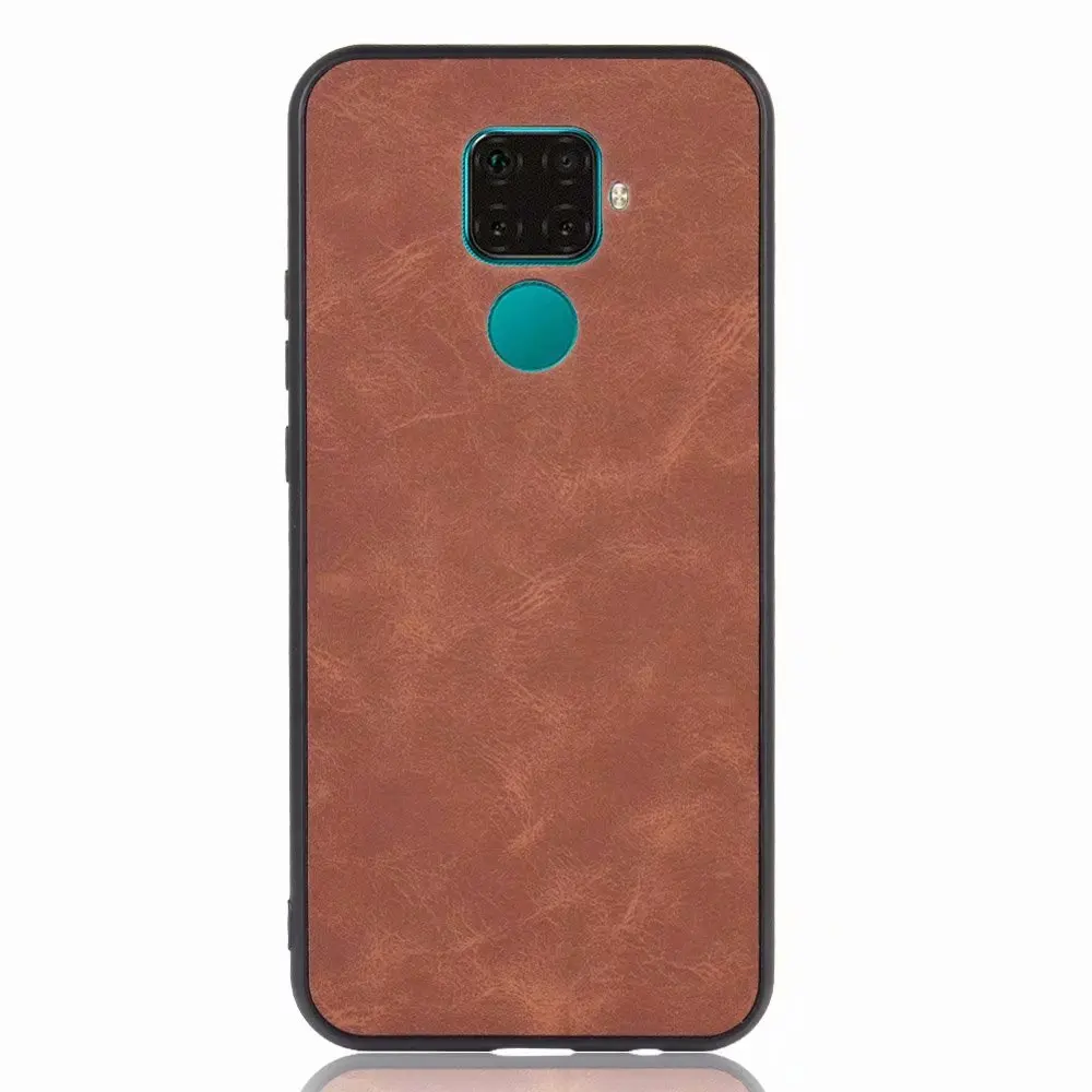 Кожаный чехол для Huawei Mate 30 Lite Жесткий Чехол из искусственной кожи в стиле ретро