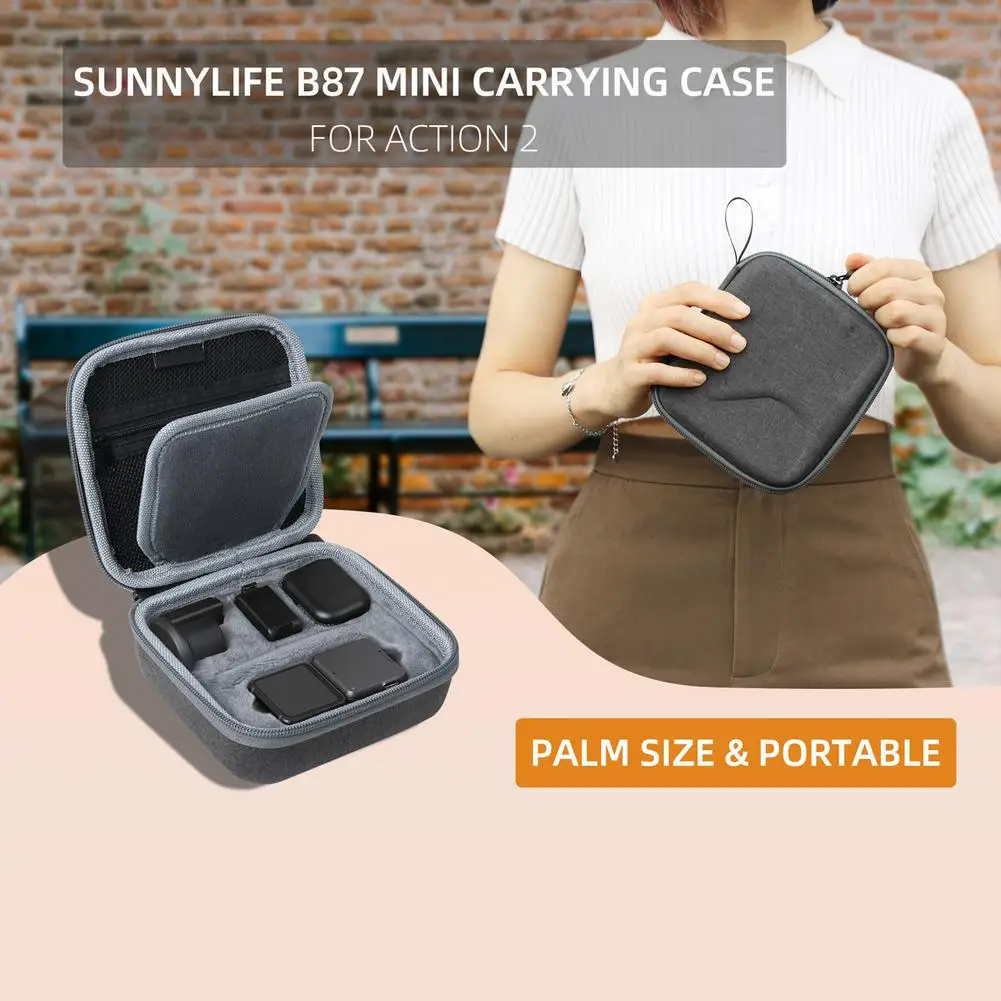 

For DJI OSMO Action2 Camera Storage Bag High Quality Travel Carrying Case Handbag For DJI Action 2 Sport Camera Accessories