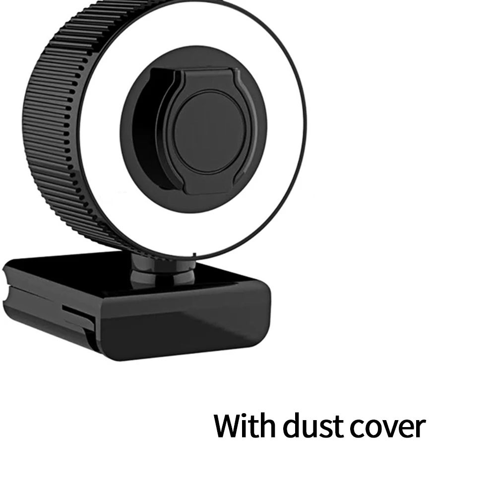

1080P HD Webcam Built-in Ring Light Web Camera With Microphone USB Plug Web Cam For Live Broadcast Video Online Teaching
