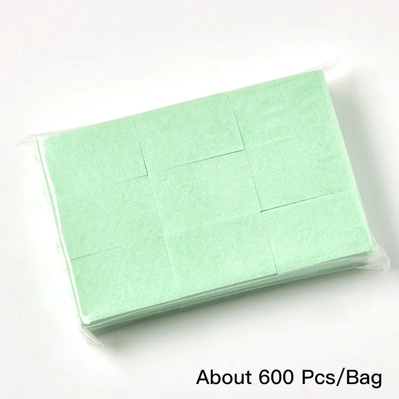 Четыре Лилия 600Pcs жидкость для снятия лака хлопчатобумажные салфетки УФ гель лаки