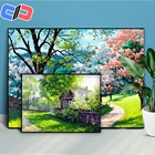 Алмазная вышивка, распродажа, искусственные квадратныекруглые пейзажи, картины, вышивка крестиком, мозаичный дом