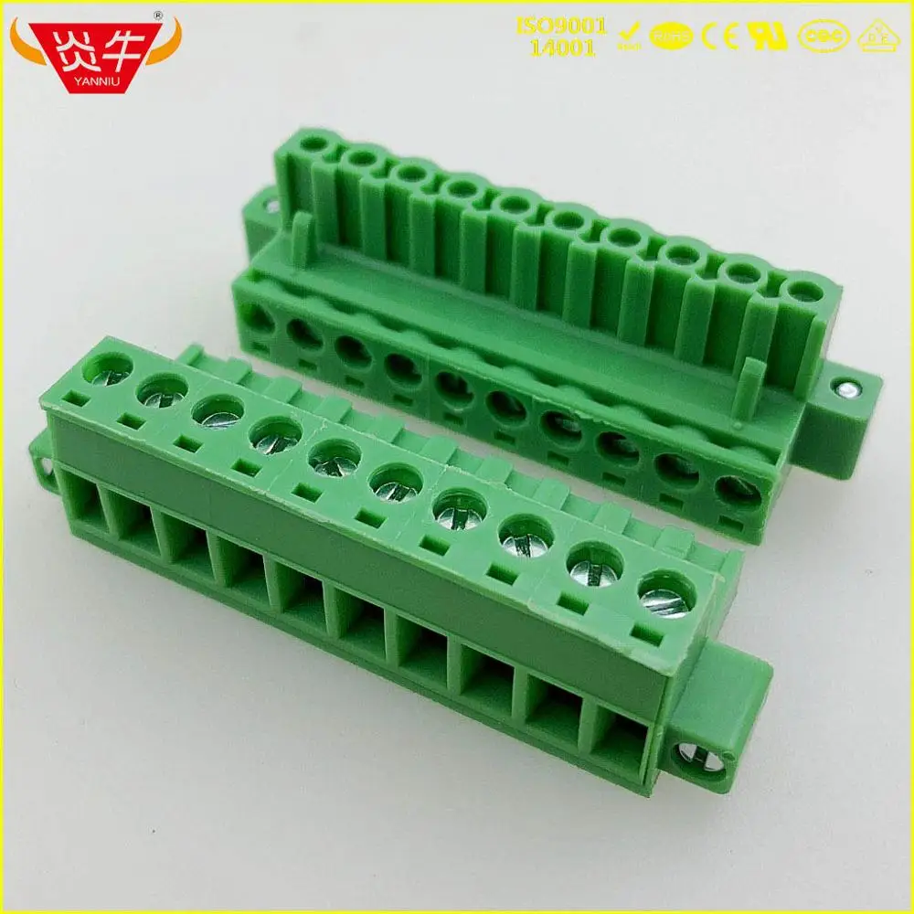 KF2EDGKM 5,0 2P~ 12P разъем PCB плагин клеммный блок 2EDGKM 5,0 мм 2PIN~ 12PIN MSTB 2,5 STF 1786831 PHOENIX контакт DEGSON