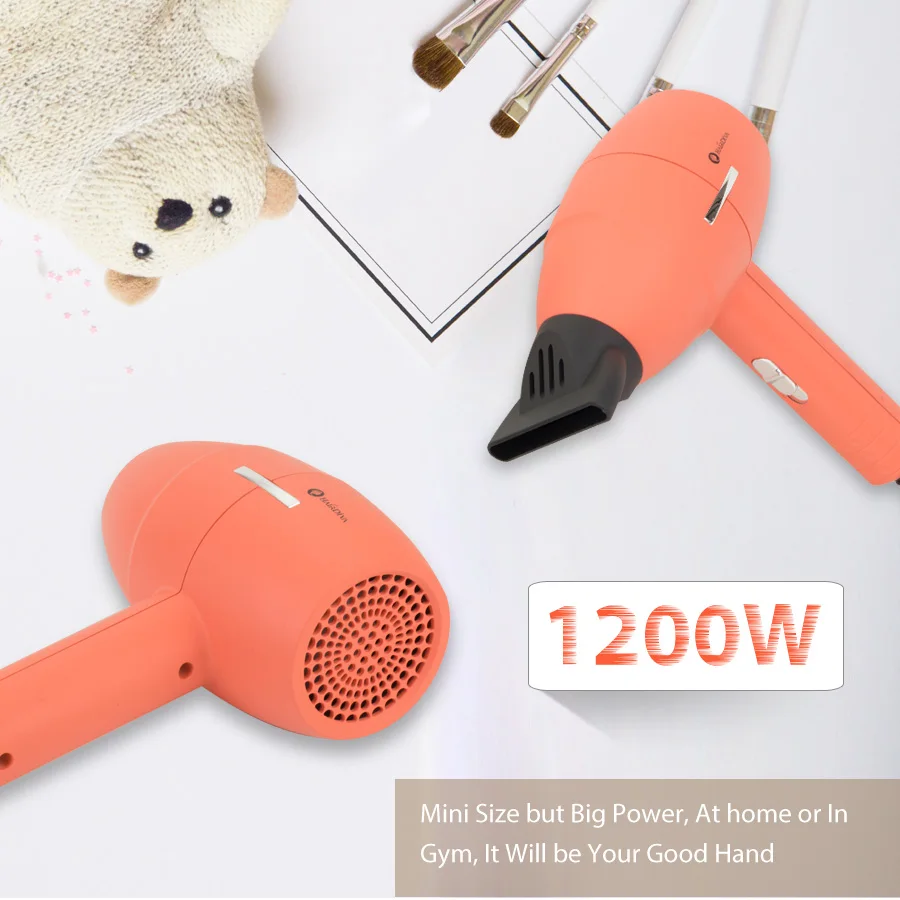 Fancy1200W высокомощный мини-фен для волос, стильные Фены для отелей, фен и объемный фен для волос, HairDiva Secador De Cabelo