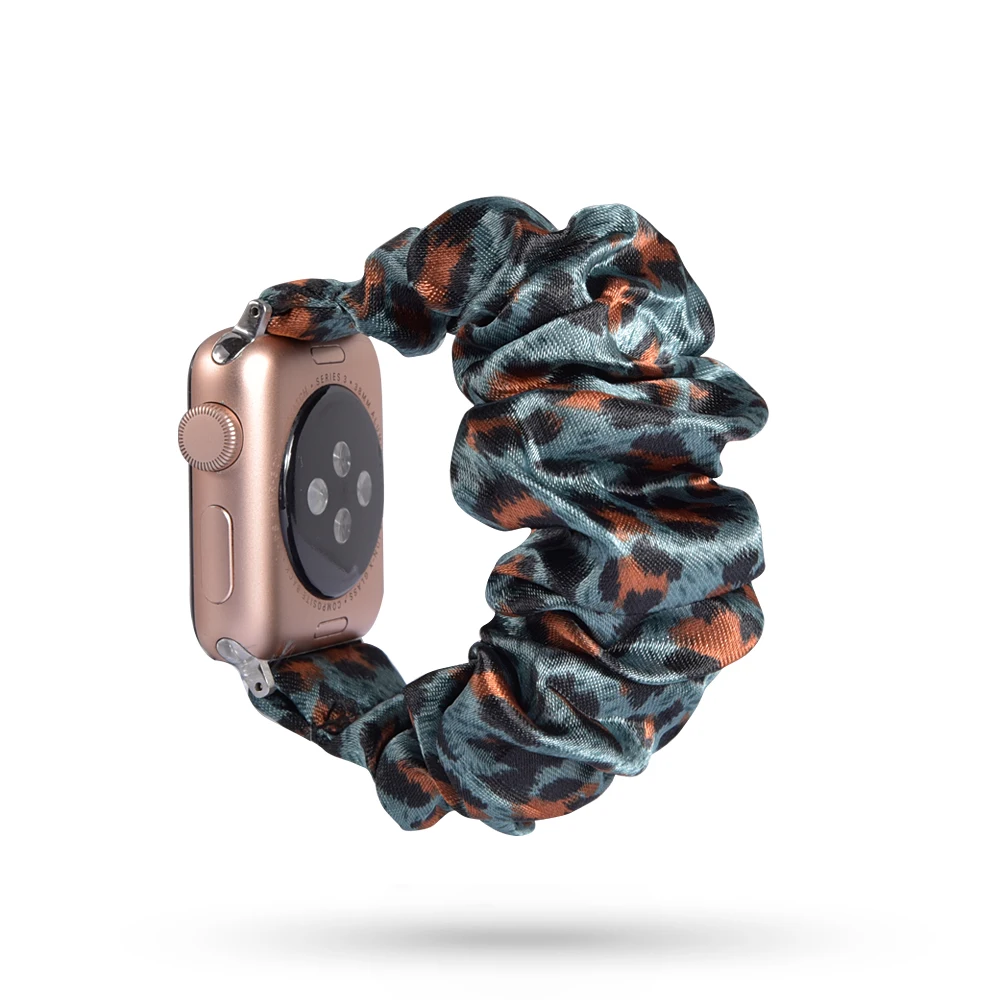 Растягивающийся эластичный ремешок для часов Apple Watch 38 мм/40 мм 42 мм/44 мм Повседневный женский браслет для девочек для iwatch - Цвет ремешка: 74