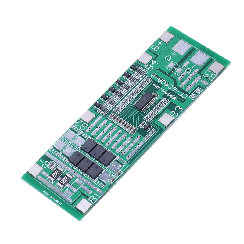 MOOL 24V 6S 20A 18650 Li-Ion Lithium Battery Protection Board Solar Lighting Bms Pcb With Balance For Ebike Scooter | Электроника